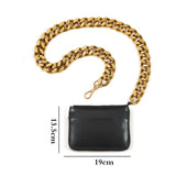 Xajzpa - Luxury Women Totes ins hot style thick metal chain shoulder bag bike wallet mini bag coin purse Fashion chest pack Strap Clutch