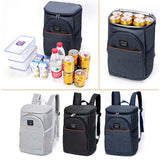 Xajzpa - 20L Thermal Backpack Waterproof Thickened Cooler Bag Large Insulated Bag Picnic Cooler Backpack Refrigerator Bag
