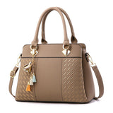 Xajzpa - Famous Designer Brand Bags Women Leather Handbags Luxury Ladies Hand Bags Purse Fashion Shoulder Bags Sac a Main