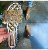 Xajzpa - Casual Beaded Flat Slippers