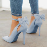 Xajzpa - Women Cute Bowknot High Heels