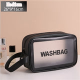 Xajzpa - Women Portable Travel Wash Bag Female Transparent Waterproof Makeup Storage Pouch Large Capacity Cosmetic Organizer Beauty Case