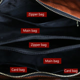 Xajzpa - New High Quality Leather Women Handbag Retro Handmade Embossed Shoulder Bag For Women Large Capacity Female Messenger Bags