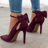 Xajzpa - Women Cute Bowknot High Heels