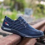 Xajzpa - Fashion Denim Men Canvas Shoes male Summer Mens sneakers Slip On Casual Breathable Shoes Loafers Chaussure Homme 8896