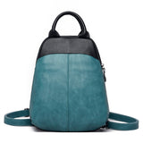 Xajzpa - Genuine Leather backpack Fashion Luxury Women's bag Designer High Quality Female backpacks High Capacity Ladies Travel back pack