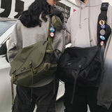 Xajzpa - Harajuku Techwear Messenger Bag Gothic Crossbody Bags For Women Handbag Purses And Handbags Bolsas Feminina Shoulder  Female