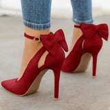 Xajzpa - Women Cute Bowknot High Heels