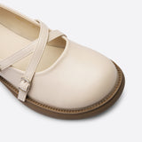 Xajzpa - Women Vintage Round Toe Mary Jane