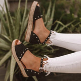 Xajzpa - Trendy The Hartley Espadrille Sandals