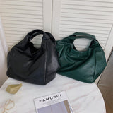 Xajzpa - Fashion Women Handbags Female Large Shoulder Bags For Travel Weekend Shopping Feminine Bolsas Soft Leather White Messenger bag