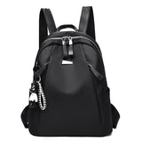 Xajzpa - Fashion Backpack Waterproof Backpack For Women Quality School Bags Female Solid Color Travel Small Bag Female Multi-Function Bag