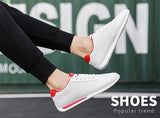 Xajzpa - White Sneakers Shoes Men Comfortable Walking Shoes For Men Summer Women Casual Running Sport Vulcanized Sneakers Men