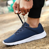 Xajzpa - New Men Casual Shoes Lace up Men Shoes Lightweight Comfortable Breathable Walking Sneakers Tenis Feminino Zapatos