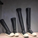 Xajzpa - Rick Women's Boots Plus Size Owwes Casual Women's Boots Sexy Over the Knee Boots Casual Stretch Sneaker Boots Designer Shoes