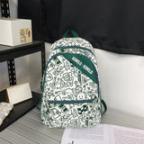 Xajzpa - Women Backpack Fashion Printing Backpack Mochila For Teenage Travel Backbag Girls Waterproof Nylon Bagpack School Shoulder Bag