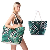 Xajzpa - Extra Large Beach Bag for Women Waterproof Weekender Big Pool Tote Bag With Zipper