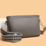 Xajzpa - Handbag Women's Cowhide Small Fashion 2023 New Arrivals Luxury Designer Bag Shoulder Bag Satchel Wallets For Women Shoulder