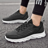 Xajzpa - Waterproof Winter Leather Men Shoes Thick Plush Warm Men Casual Sneakers Fashion Non-slip Walking Shoes Zapatos Hombre