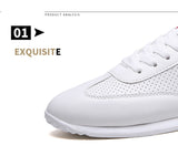 Xajzpa - White Sneakers Shoes Men Comfortable Walking Shoes For Men Summer Women Casual Running Sport Vulcanized Sneakers Men