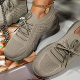 Xajzpa - Sneakers Shoes Fashion Breathable Lace Up Platform Women vulcanize Shoes Summer Flat Mesh Sports Shoes Woman Running Shoes