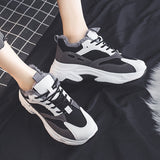 Xajzpa - Women's Running Shoes Comfortable Warm Sneakers Fashion Thick Bottom Women's Shoes Women's Vulcanized Shoes