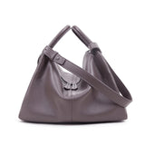 Xajzpa - Luxury Leather Ladies Handbags 100% Leather Shoulder Bags Large Capacity Office Ladies Commuter Bags Crossbody Bags