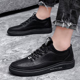 Xajzpa - Men's Casual Shoes Rubber Sole Sports Casual Breathable Youth Trend Comfortable Outdoor Leisure Shoes Men Fashion Sneakers