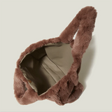 Xajzpa - Luxury Large Tote Women&#39;s Bag Fashion Fuax Fur Lady Shoulder Handbag Soft Plush Warm Winter Shopper Bag Crossbody Bags for Women