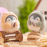 Xajzpa - Cute Penguin Doll Keys Keychain Girls Cartoon Car Keyring Kawaii Women Bag Accessories Creative Cartoon Plush Doll Keychain