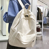 Xajzpa -  Fashion Female Bookbag Cotton Women Backpack for Teenagers Girl College Men Black School Bag Student Mochila