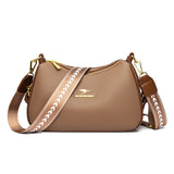 Xajzpa - Famous Brand Shoulder Bag High Quality Leather Crossbody Bags for Women Fashion Small Handbag Ladies Messenger Bags Designer