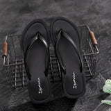 Xajzpa - Summer Women Slippers Summer Wedge Flip-Flops Women's Beach Slippers EVA Thick Bottom Fashion Clip-on Casual Home Slipper