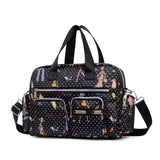 Xajzpa - Ladies Messenger Bag Casual Handbag Shoulder Large Capacity Waterproof Tote Bag Flower Printed Bags Outdoor Picnic Bag For Women