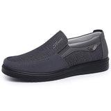 Xajzpa - Canvas Shoes Men Classic Loafers Men Casual Shoes Breathable Walking Flat Men Shoes Sneakers Plus Size