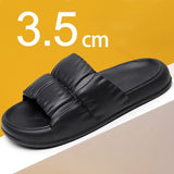 Xajzpa Home Soft Sole Cloud Slippers Women Non Slip Platform Bathroom slides Woman Summer Thick Bottom Sandals Flip Flops