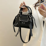 Xajzpa - Women's Fashion Handbag Beautiful Lady Crossbody Bag Elegant Pu Leather One Shoulder Handbags Shopping Bag
