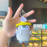 Xajzpa - Cute Penguin Doll Keys Keychain Girls Cartoon Car Keyring Kawaii Women Bag Accessories Creative Cartoon Plush Doll Keychain