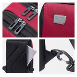 Xajzpa - Men Multifunction Chest Bag Fashion Shoulder Bag Business Travel Messenger Pack Waterproof Crossbody Pack For Male Women Female