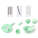 Xajzpa - 12pcs Vegetable Cutter Grater for Vegetables Slicers Shredders Multi Slicer Peeler Carrot Fruit Gadgets Vegetable Cutting Tools