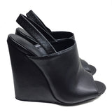 Xajzpa - Summer Women's Shoes Peep Toe High Heels Wedge Sandals Slingback Ladies Daily Comfort Footwear Casual Slipper Black