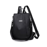 Xajzpa - Waterproof Oxford Women Backpack Fashion Anti-Theft School Bagpack Luxury Designer Female Large Capacity Travel Shoulder Handbag