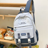 Xajzpa - Cool Graffiti Large-capacity Backpack Women Man Waterproof School Bags for Teenagers Geometric Travel Backpack Ladies Bookbags