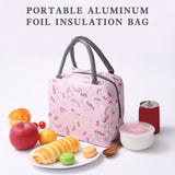 Xajzpa - Amiqi Thermal Insulated Bag High Capcity Lunch Box For Women Portable Fridge Cooler Handbags Waterproof Kawaii Food Bag for Work