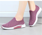 Xajzpa - New Summer Korean Breathable Mesh Comfortable Women Shoes Hollow Casual Walking Sneakers Flats Ladies Solid Shoes