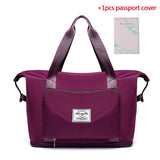 Xajzpa - Multifunctional Women Travel Bags New Large Capacity Folding Travel Bags Waterproof Tote Handbag Travel Duffle Bags