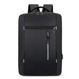 Xajzpa - Waterproof Business Backpack Men USB School Backpacks 15.6 Inch Laptop Backpack Large Capacity Bagpacks for Men Back Pack Bags