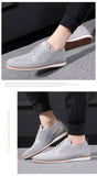 Xajzpa - Original Men's Shoes High Quality Casual Shoes Men Slip-On Sneakers Man Running Shoes Breathable Tenis Shoes Summer