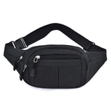 Xajzpa - Men Fanny Waist Pack Hip Bum Bag Pouch Purse Travel Nylon Male Cross body Small Sling Chest Pack Bum Belt Bags