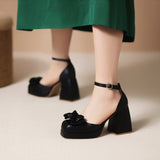 Xajzpa - Lolita High Heels Platform Butterfly-knot Womens Sandals Summer
